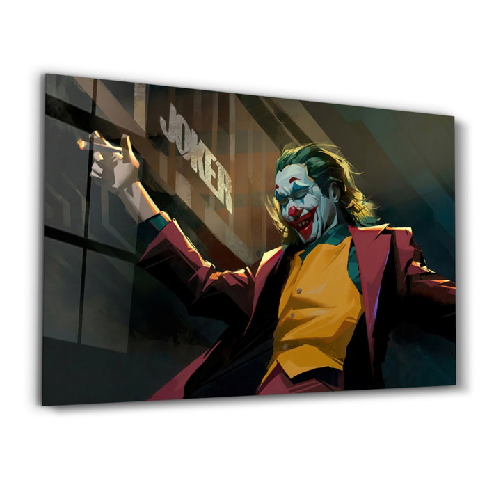 Wallity Pintura Decorativa de Vidrio Templado Multicolor 46 x 72 cm